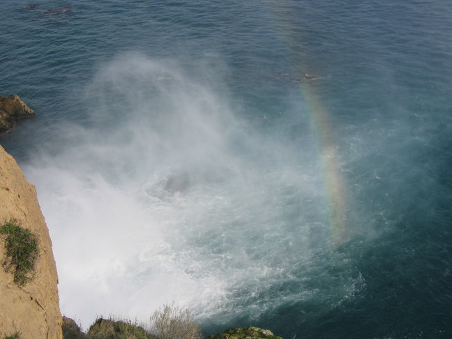 Antalya Wasserfall am Meer 5