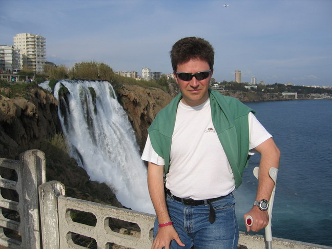 Antalya Wasserfall am Meer 7