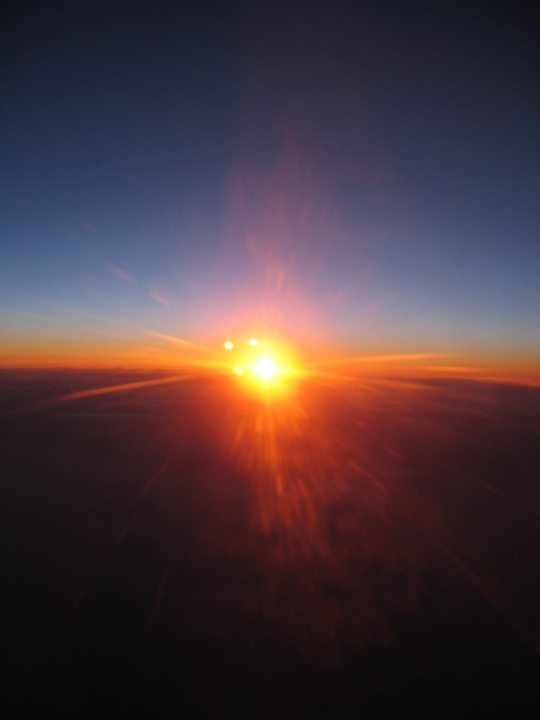 Sonnenuntergang &uuml;ber Rum&auml;nien 4