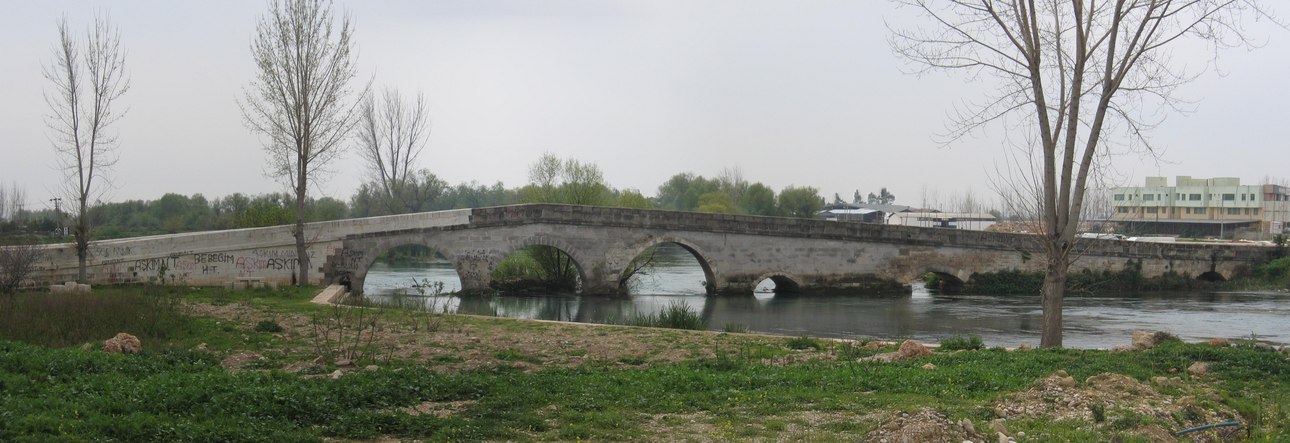 Antalya seldschuckische Br&uuml;cke Panorama