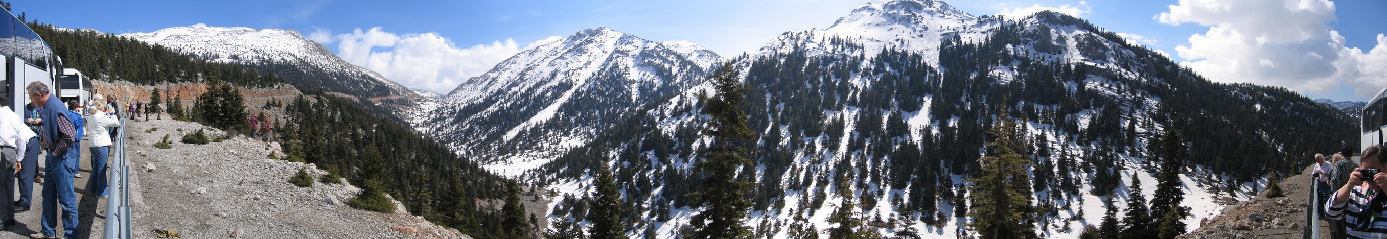 Taurus Gebirge Alacabel Pass Panorama